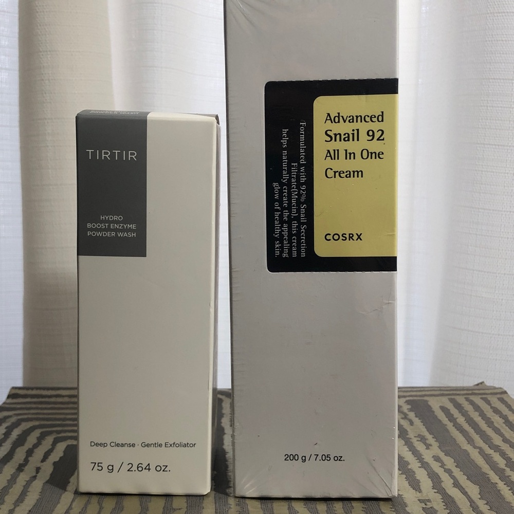 Korean beauty bundle Tir tir Cosrx 2x new sealed full size